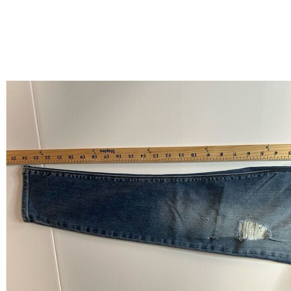 NWT Hudson Jeans Womens 27 Blue Nico Mid Rise SS Ankle Blue Falls - Picture 9 of 16